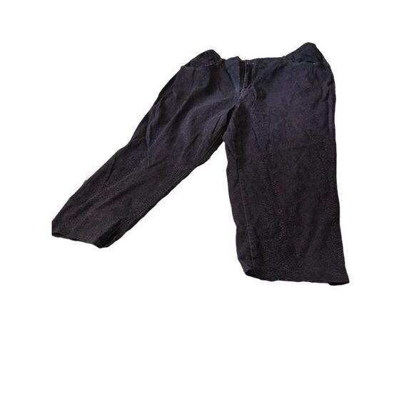 CATHERINES REPTILE PURPLE AND BLACK PANTS WOMEN PLUS  SIZE 24W - Picture 1 of 2